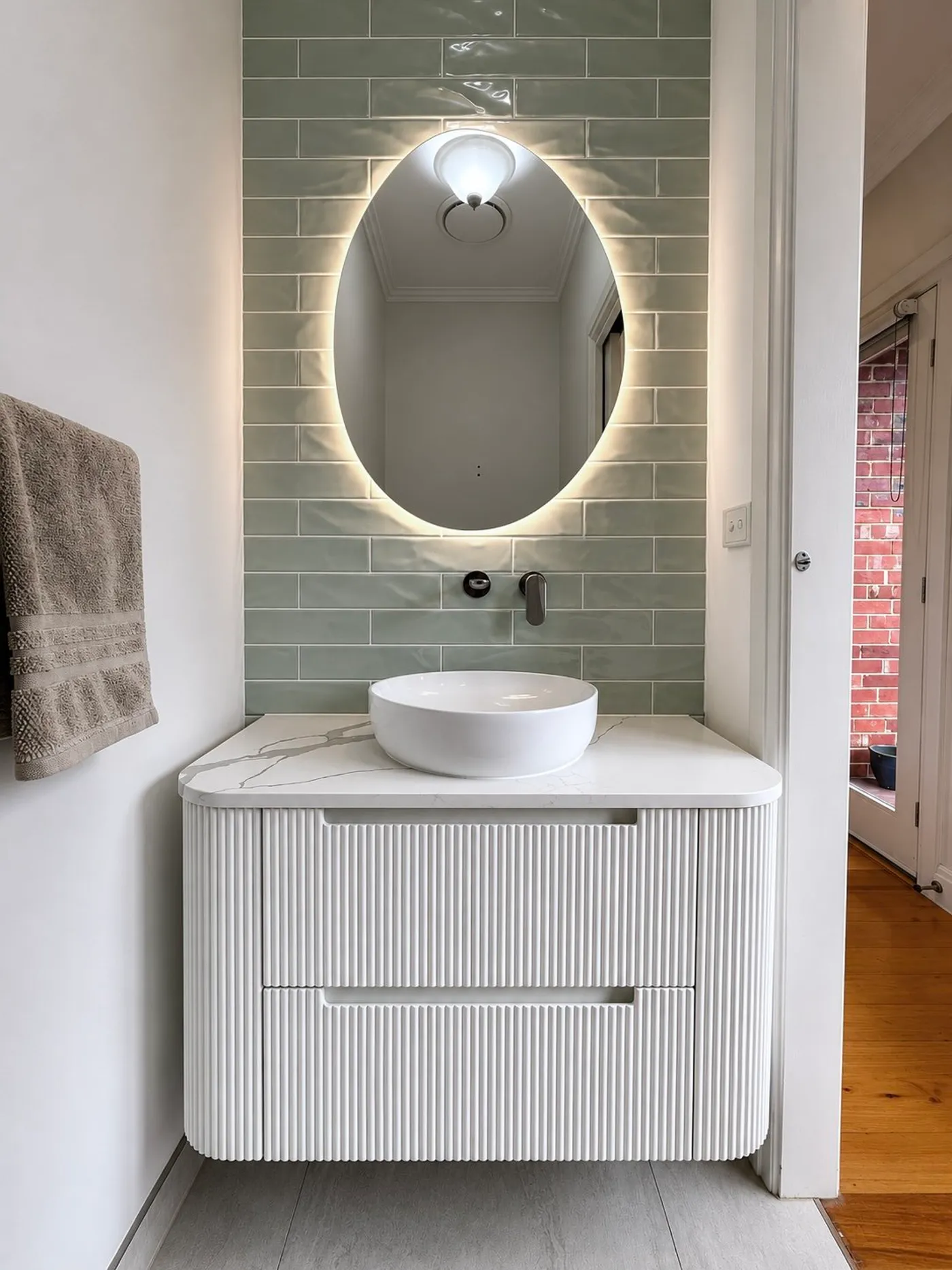 Powder Room 01 by A&B Projects